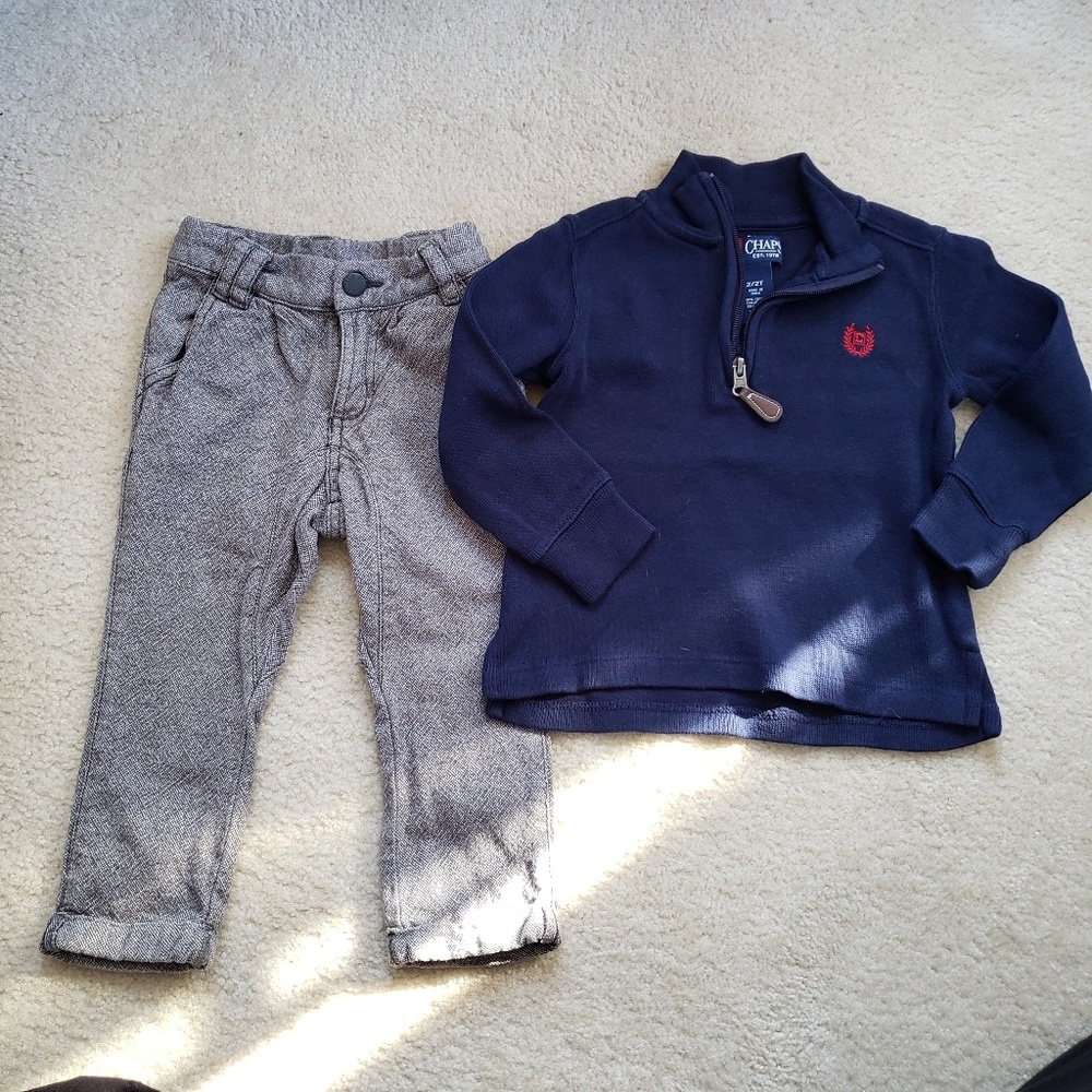Chaps 2 pc preppy outfit